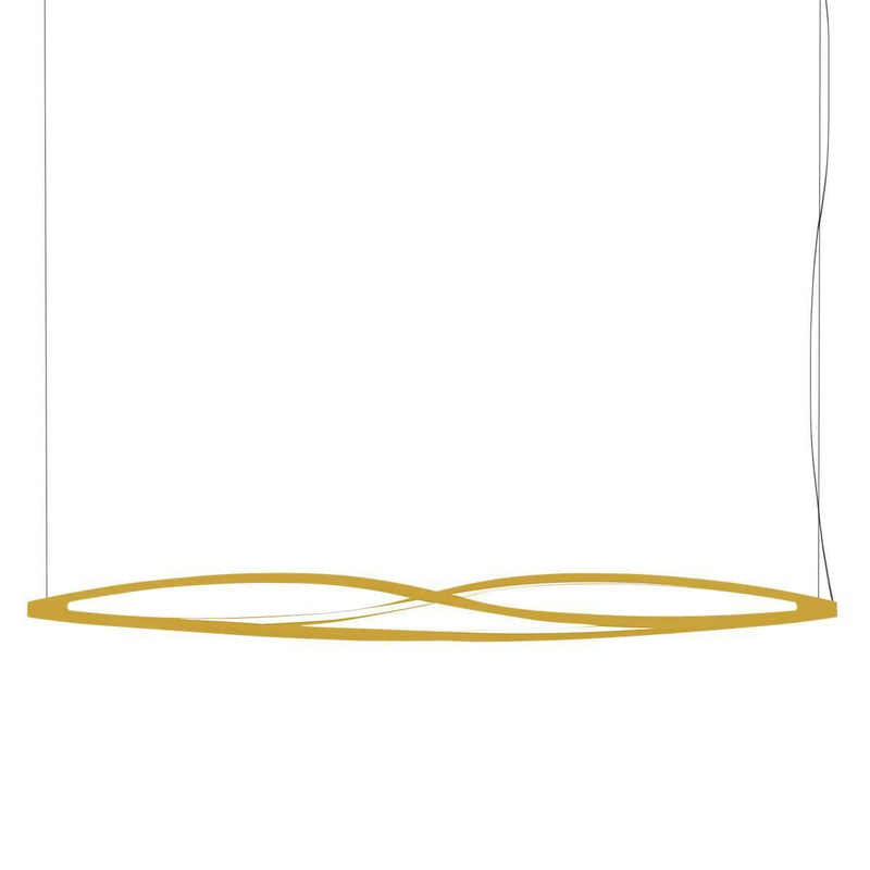In the Wind Horizontal Pendant by Nemo, Finish: Gold, Color Temperature: 3000K,  | Casa Di Luce Lighting
