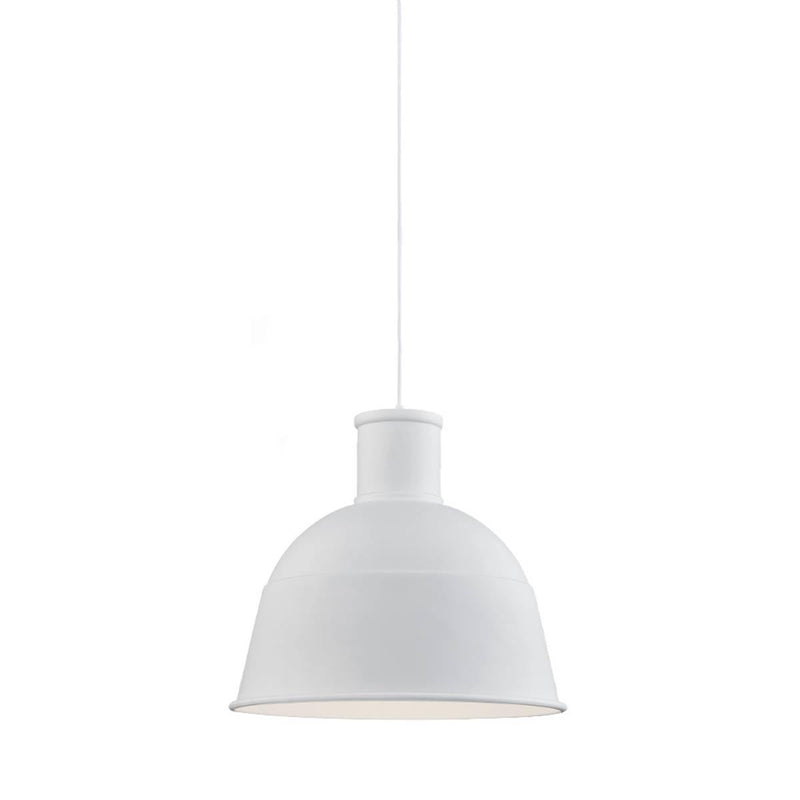 Irving Pendant by Kuzco, Finish: White, Size: Small,  | Casa Di Luce Lighting