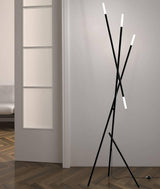 Jax Floor Lamp by Sonneman, Finish: Black, White, ,  | Casa Di Luce Lighting