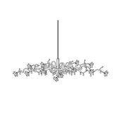 Jewel Diamond Oval HL15 Chandelier by Harco Loor by Harco Loor, Title: Default Title, ,  | Casa Di Luce Lighting