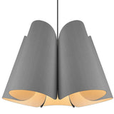 Julieta Pendant by Weplight, Color: Grey Oak, Size: Large,  | Casa Di Luce Lighting