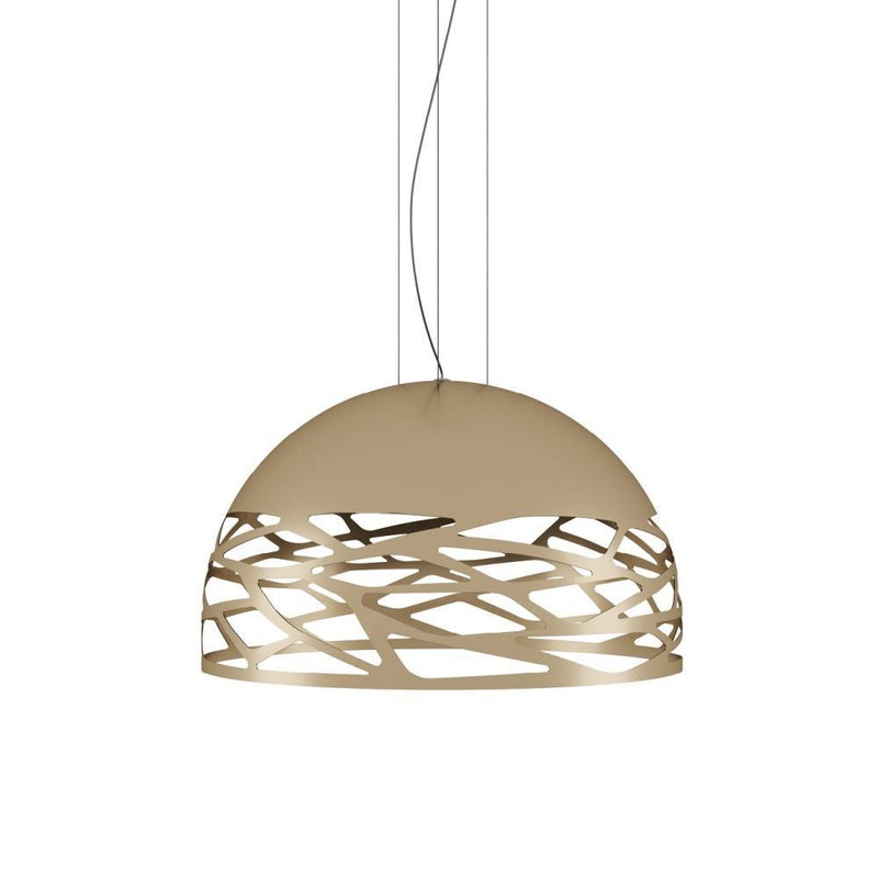 Kelly Dome Pendant by Lodes, Finish: Champagne, Size: Medium,  | Casa Di Luce Lighting