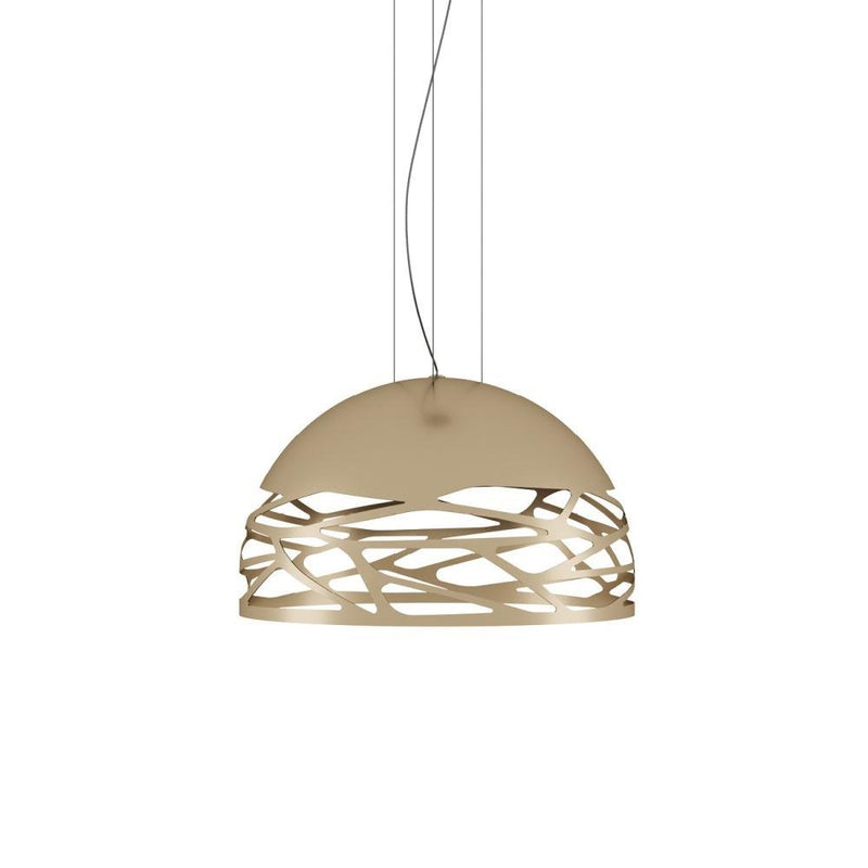 Kelly Dome Pendant by Lodes, Finish: Champagne, Size: Small,  | Casa Di Luce Lighting