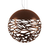 Kelly Sphere Pendant by Lodes, Finish: Bronze, White Matte, Size: Small, Medium, Large,  | Casa Di Luce Lighting