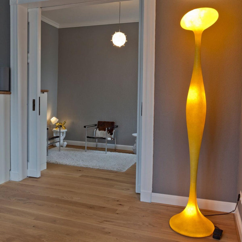 E.T.A. Floor Lamp by Kundalini, Finish: Silver, White, Orange, Red, ,  | Casa Di Luce Lighting