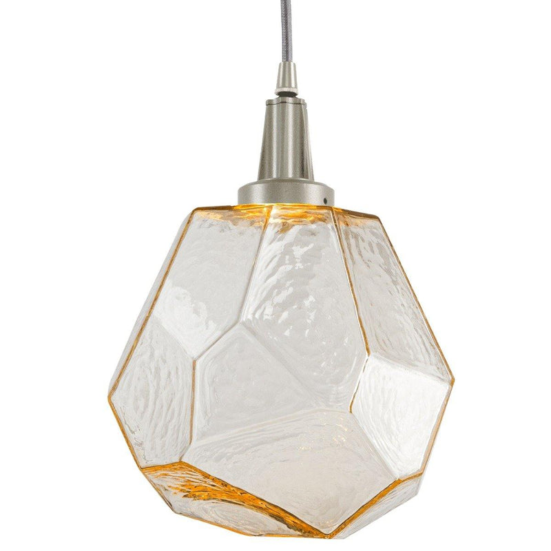 Gem Pendant Light by Hammerton, Color: Amber, Bronze, Clear, Smoke, Finish: Flat Bronze, Gilded Brass, Gunmetal, Heritage Brass, Matt Black, Metallic Beige Silver, Bronze Oil Rubbed, Nickel Satin,  | Casa Di Luce Lighting