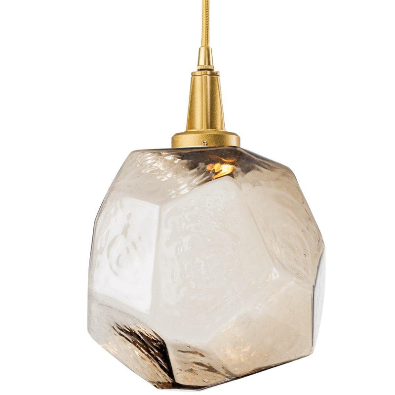 Gem Pendant Light by Hammerton, Color: Bronze, Finish: Gilded Brass,  | Casa Di Luce Lighting