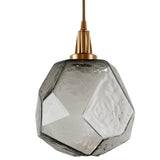 Gem Pendant Light by Hammerton, Color: Amber, Bronze, Clear, Smoke, Finish: Flat Bronze, Gilded Brass, Gunmetal, Heritage Brass, Matt Black, Metallic Beige Silver, Bronze Oil Rubbed, Nickel Satin,  | Casa Di Luce Lighting