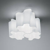 Logico Triple Nested Ceiling Light by Artemide, Color: Grey, White, Tobacco-Artemide, Size: Mini, Large, Micro,  | Casa Di Luce Lighting