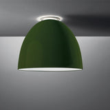 Nur Ceiling Light by Artemide, Finish: Aluminum, Anthracite Grey, Glossy White, Glossy Black, Glossy Orange, Glossy Grey, Glossy Green, Light Option: LED, Incandescent,  | Casa Di Luce Lighting