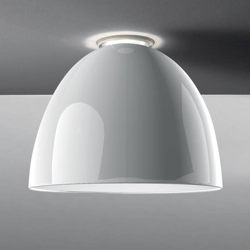 Nur Ceiling Light by Artemide, Finish: Glossy White, Light Option: Incandescent,  | Casa Di Luce Lighting