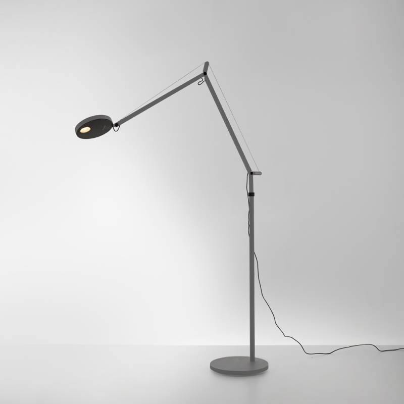 Demetra Floor Lamp by Artemide, Finish: Anthracite Grey, Color Temperature: 2700K,  | Casa Di Luce Lighting