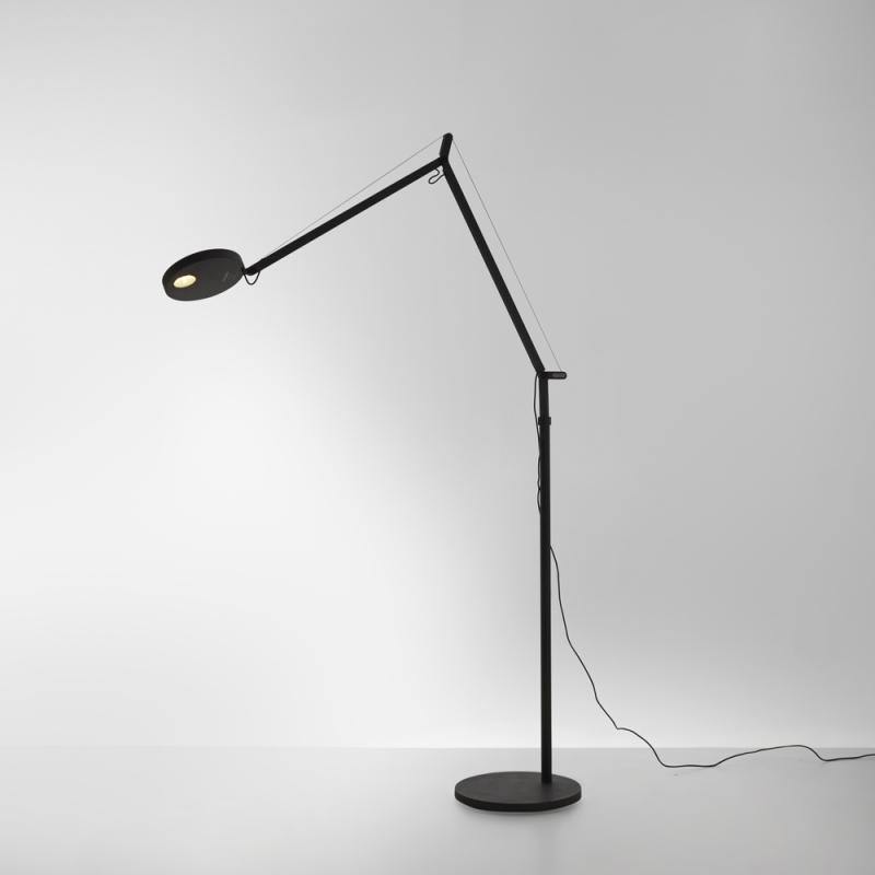 Demetra Floor Lamp by Artemide, Finish: Black Matte, Color Temperature: 2700K,  | Casa Di Luce Lighting