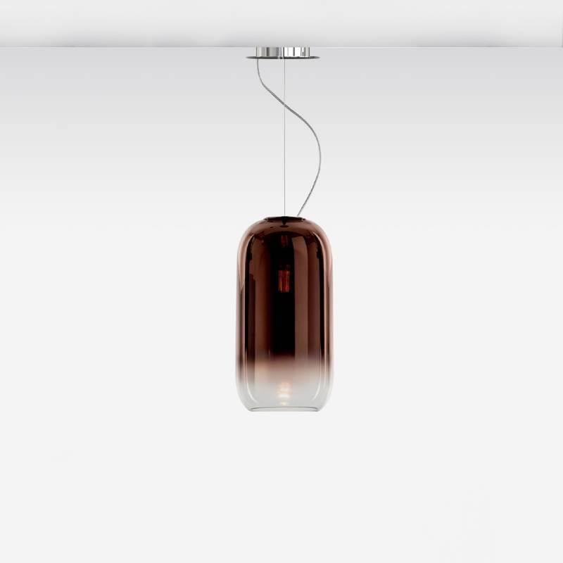 Gople Suspension Lamp by Artemide, Color: Copper-Gradient-Artemide, Size: Medium,  | Casa Di Luce Lighting
