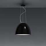 Nur Pendant Light by Artemide, Finish: Glossy Black, Light Option: LED,  | Casa Di Luce Lighting