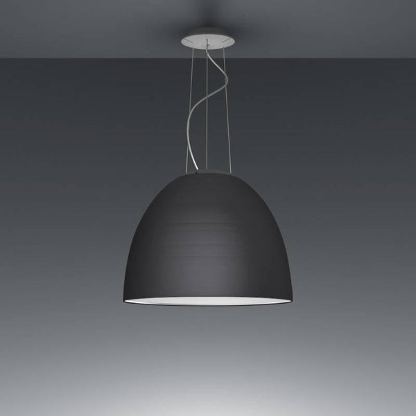Nur 1618 LED Pendant by Artemide, Finish: Aluminum, Anthracite Grey, ,  | Casa Di Luce Lighting