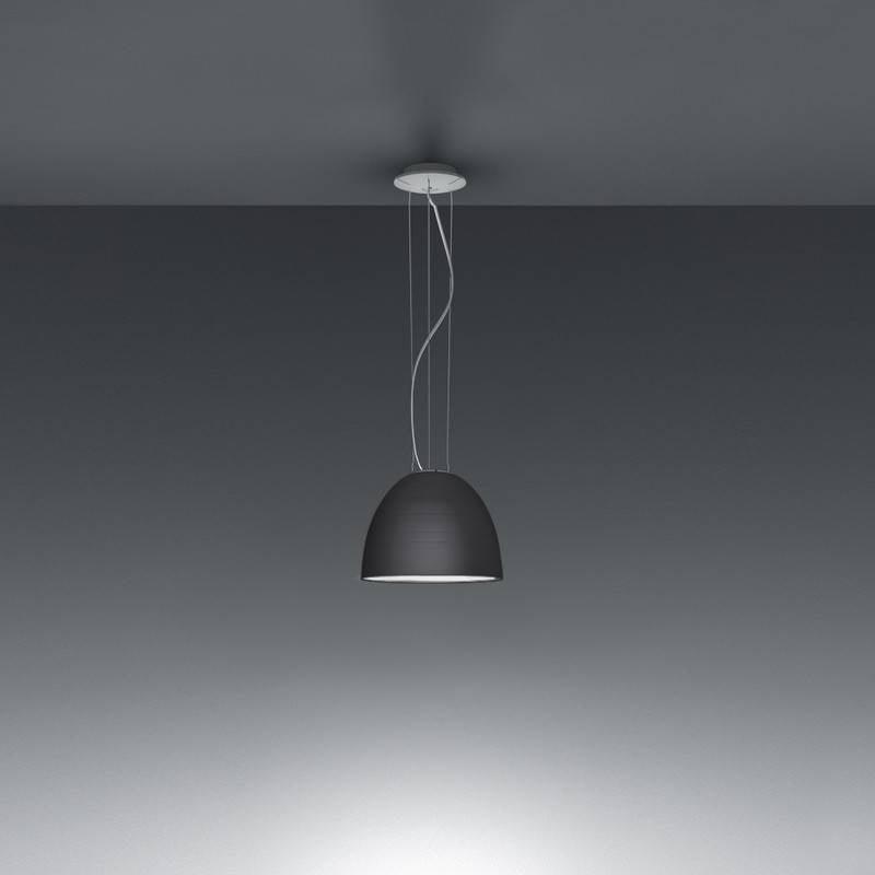 Nur Mini Pendant by Artemide, Finish: Anthracite Grey, Light Option: Incandescent,  | Casa Di Luce Lighting