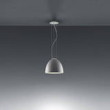 Nur Mini Pendant by Artemide, Finish: Aluminum, Light Option: Incandescent,  | Casa Di Luce Lighting