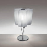 Logico Table Lamp by Artemide, Color: White, Finish: Chrome,  | Casa Di Luce Lighting