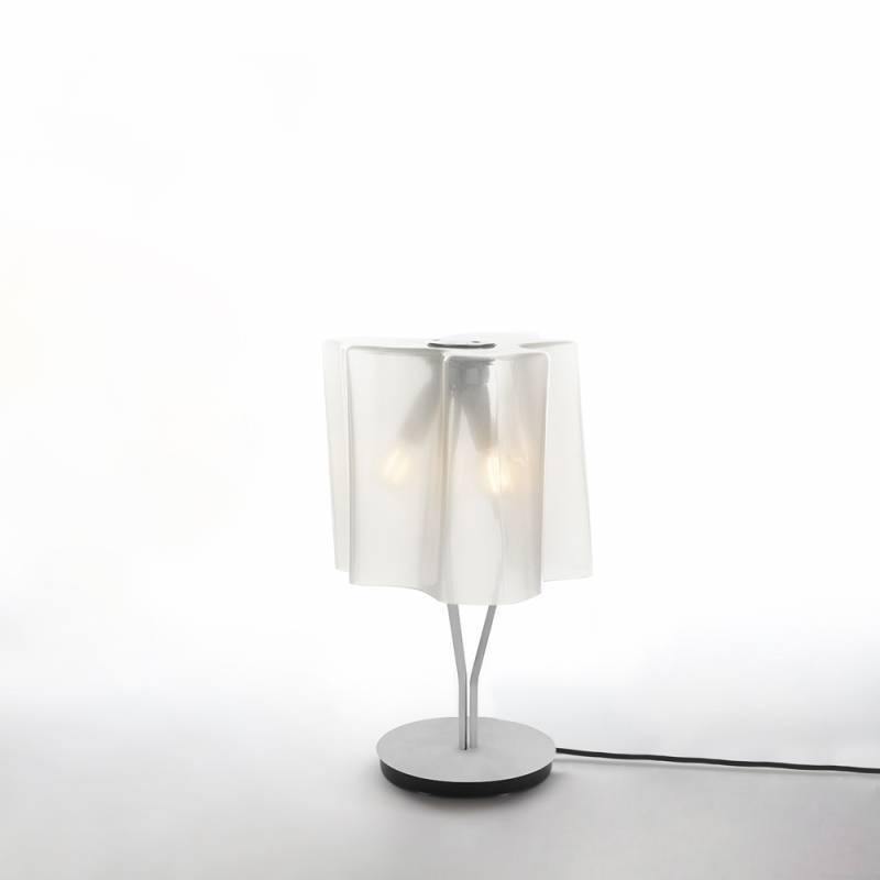 Logico Mini Table Lamp by Artemide, Color: White, Finish: Grey,  | Casa Di Luce Lighting