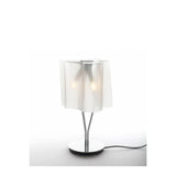 Logico Mini Table Lamp by Artemide, Color: White, Finish: Chrome,  | Casa Di Luce Lighting