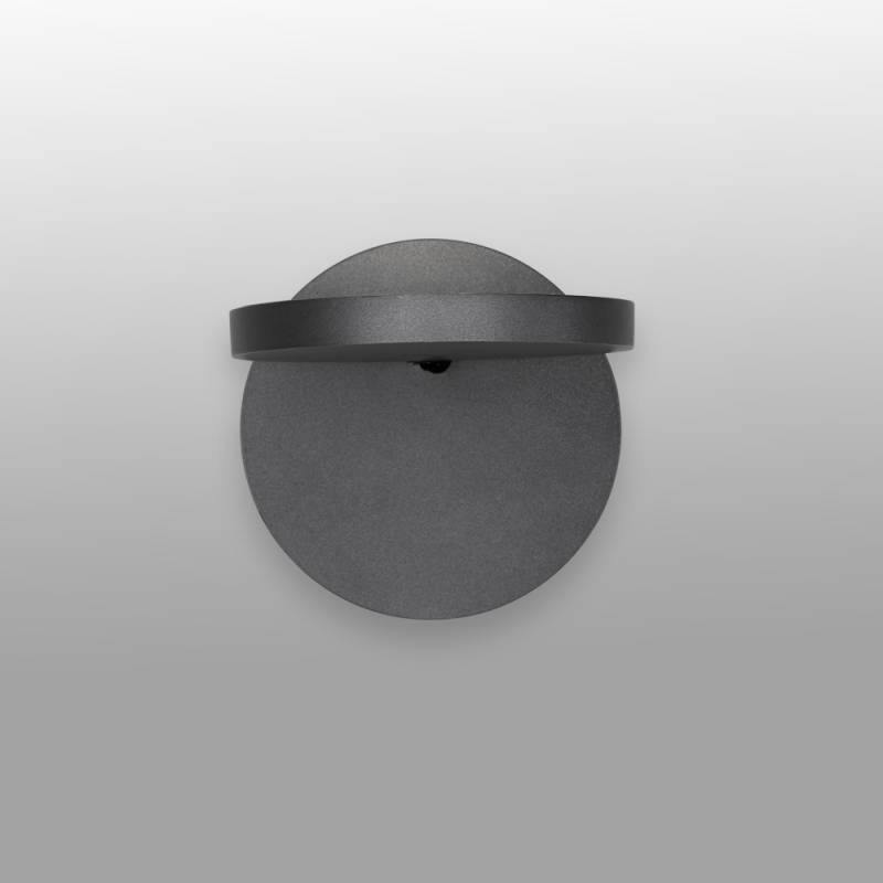 Demetra Spot Wall Light without Switch by Artemide, Finish: Anthracite Grey, Color Temperature: 2700K,  | Casa Di Luce Lighting