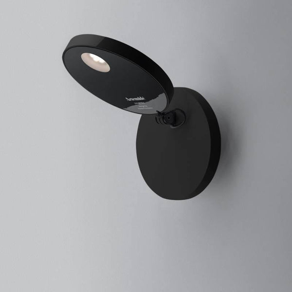 Demetra Spot Wall Light without Switch by Artemide, Finish: Anthracite Grey, White, Black Matte, Color Temperature: 2700K, 3000K,  | Casa Di Luce Lighting