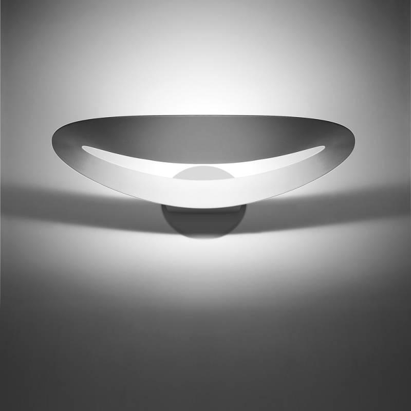 Mesmeri Wall Light by Artemide, Finish: Grey, Color Temperature: 3000K,  | Casa Di Luce Lighting