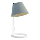 Lana Table Lamp by Pablo, Color: Arctic Blue/Grey, Finish: White, Size: Small | Casa Di Luce Lighting