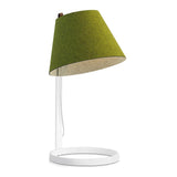 Lana Table Lamp by Pablo, Color: Moss/Grey, Finish: White, Size: Small | Casa Di Luce Lighting