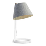 Lana Table Lamp by Pablo, Color: Stone/Grey, Finish: White, Size: Mini | Casa Di Luce Lighting