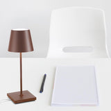 Rust Poldina Mini Table Lamp in Office