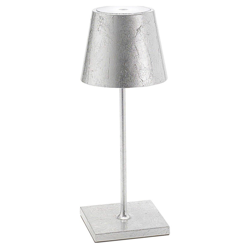 Silver Leaf Poldina Mini Table Lamp by Ai Lati