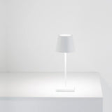 White Poldina Mini Table Lamp by Ai Lati