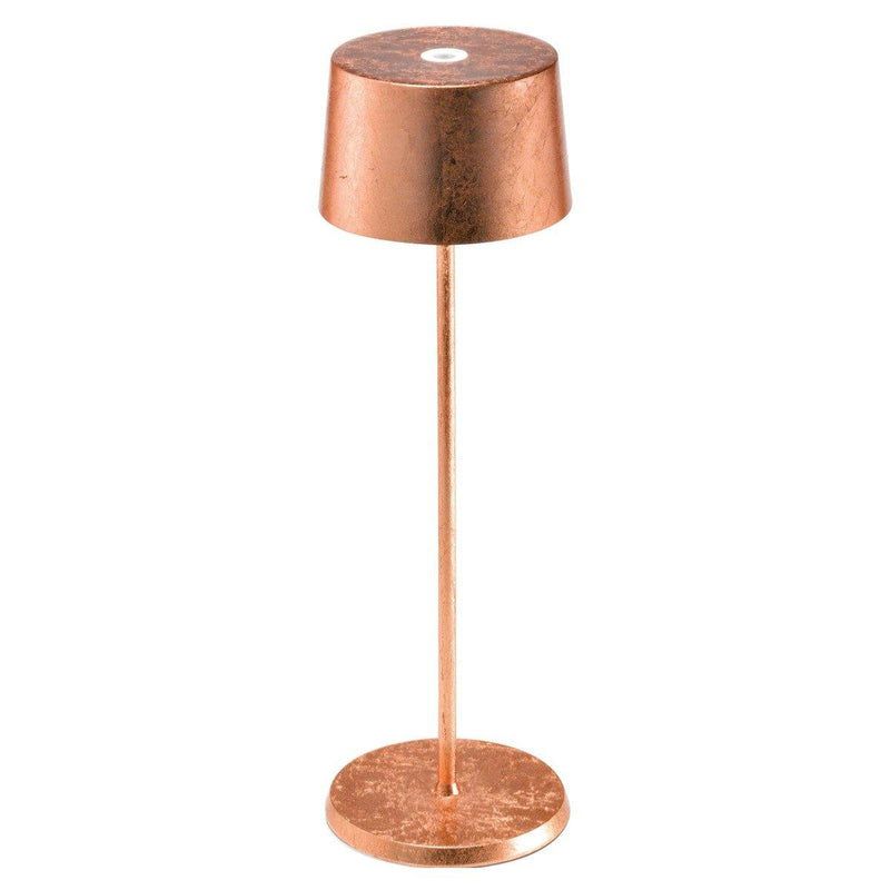Olivia Battery Operated Table Lamp by Ai Lati, Finish: Copper Leaf-Ai Lati, ,  | Casa Di Luce Lighting