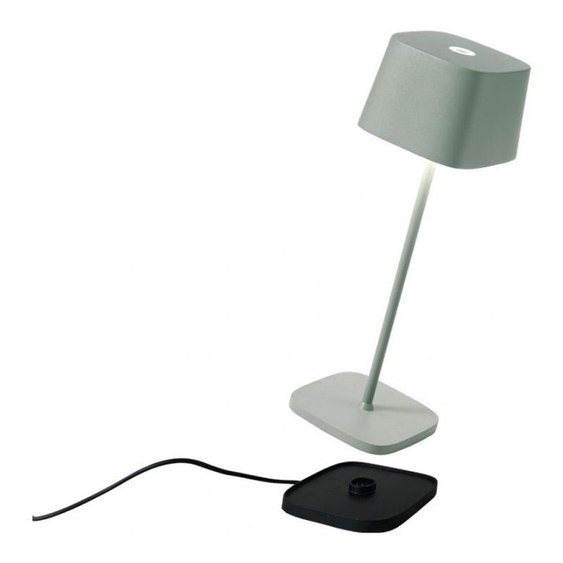 Ofelia Battery Operated Table Lamp by Ai Lati, Finish: White, Rust-Ai Lati, Dark Grey-Ai Lati, Sand-Axo Light, Sage Green-Ai Lati, ,  | Casa Di Luce Lighting