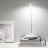White Pina Table Lamp by Zafferano