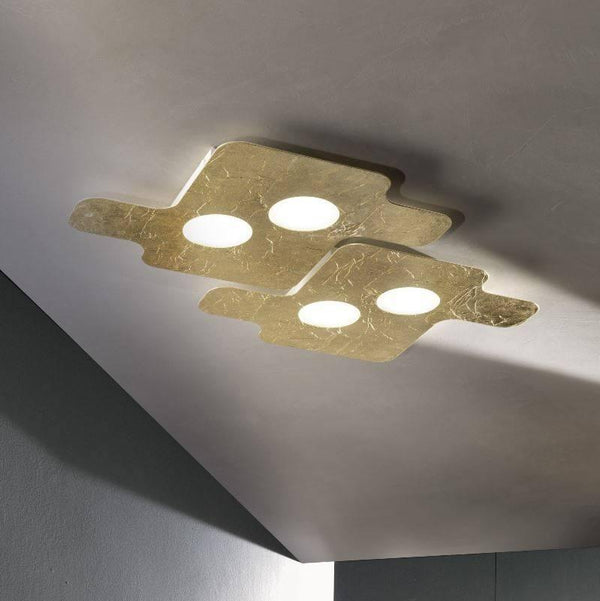 Puzzle Flushmount by Casa Di Luce Collection