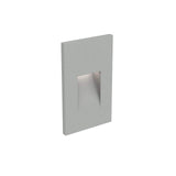 Echo Recessed Vertical Step Light - Silver Grey
