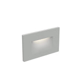 Camber Recessed Horizontal Step Light - Silver Grey