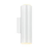 LEDWALL Round Cylinder Wall Light - White