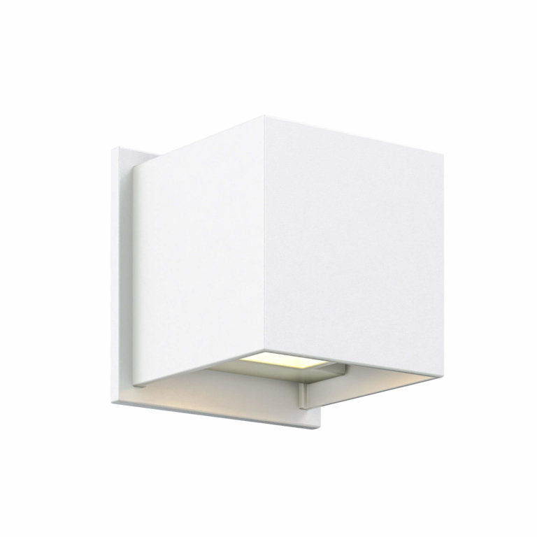LEDWALL Square Directional Wall Sconce - White