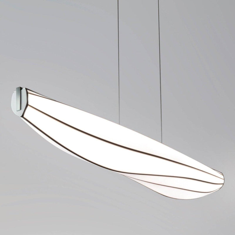 Lenis LED Linear Suspension by Cerno, Finish: Aluminum Brushed, Color Temperature: 3500K,  | Casa Di Luce Lighting