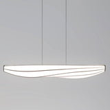 Lenis LED Linear Suspension by Cerno, Finish: Aluminum Brushed, Walnut, Walnut Dark Stained, Color Temperature: 2700K, 3500K,  | Casa Di Luce Lighting