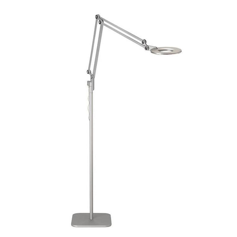 Link LED Floor Lamp by Pablo, Finish: Silver, Size: Medium,  | Casa Di Luce Lighting