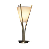 Curve Table Lamp by CVL, Finish: Satin Brass, ,  | Casa Di Luce Lighting