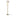 Curve Floor Lamp by CVL, Finish: Satin Brass, Satin Graphite-CVL, Nickel Satin, Satin Copper-CVL, Brass Polished, Polished Graphite-CVL, Nickel Polished, Polished Copper-Mitzi, Size: Small, Large,  | Casa Di Luce Lighting