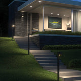 Voto 8 Outdoor LED Wall Sconce at Outside