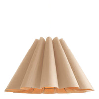 Lora Pendant Light by Weplight, Color: Ash, Beech, Ebony, Grey Oak, Wenge, Red, Yellow, Green, Blue, White, Petiribí, Size: Small, Medium, Large, X-Large,  | Casa Di Luce Lighting