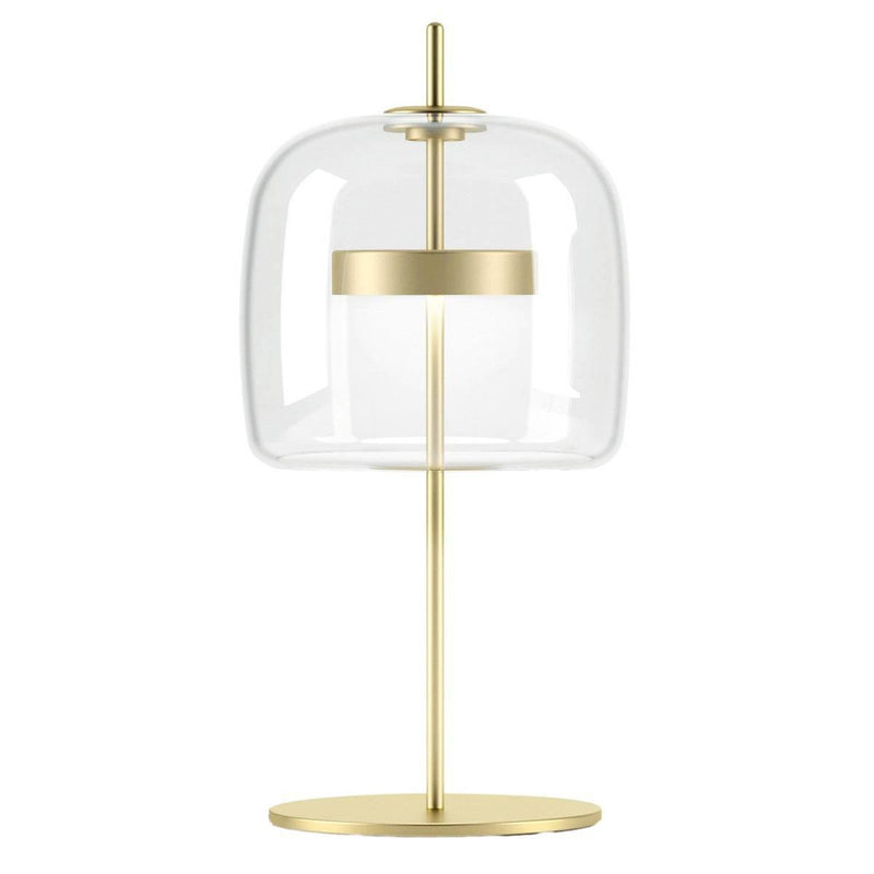 Jube Table Lamp by Vistosi, Color: Crystal, Smoke - Vistosi, Burned Earth - Vistosi, Old Green - Vistosi, Size: Small, Large,  | Casa Di Luce Lighting